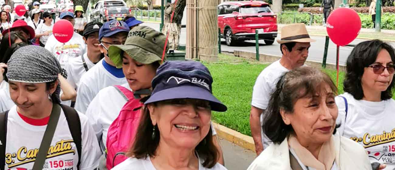 ¡Se realizó la 13.ª caminata por la amistad entre Perú y Japón!