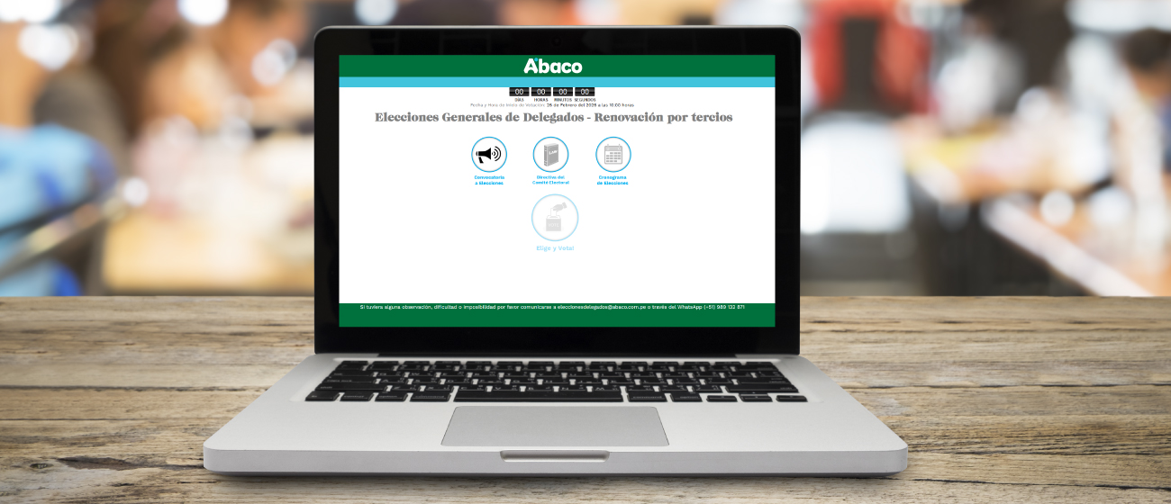 ELECCIONES GENERALES DE DELEGADOS 2026