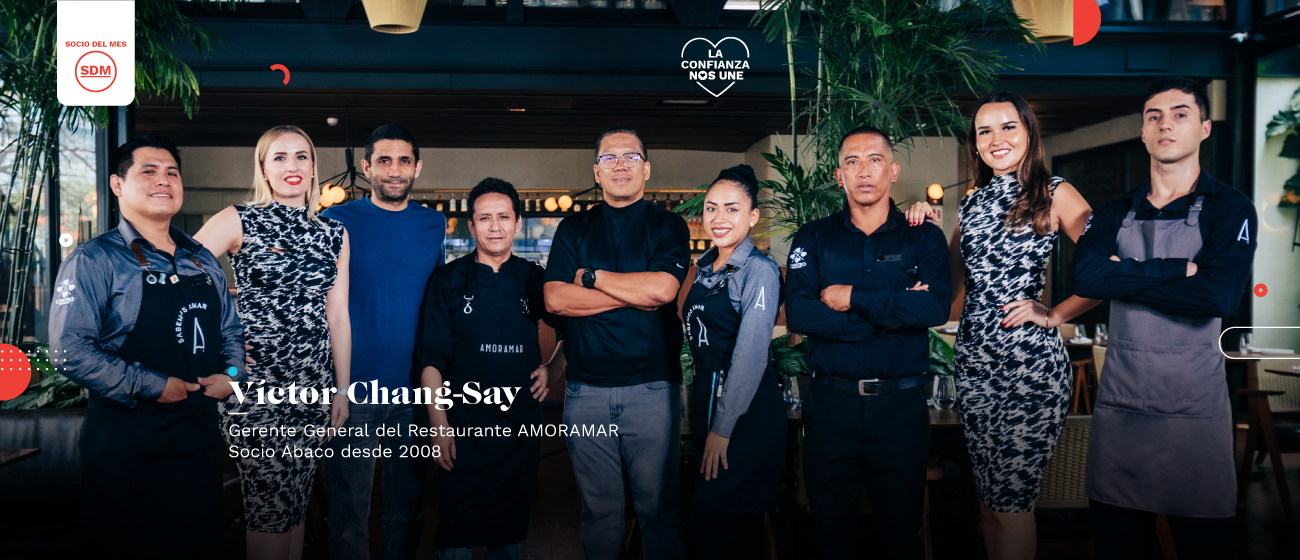 Celebrando al Socio del Mes: Amoramar, un Reflejo de Amor por la Gastronomía Peruana