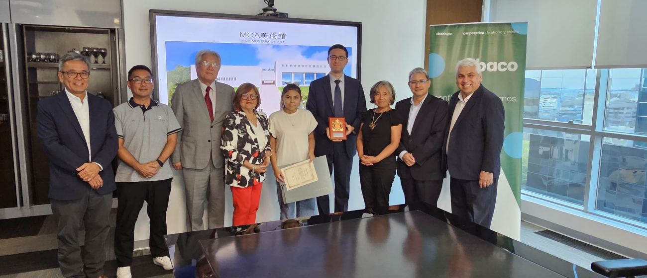 Talento infantil peruano que trasciende fronteras: Cooperativa Abaco fue sede de la premiación del Encuentro Internacional de Pintura Infantil MOA 2025. 